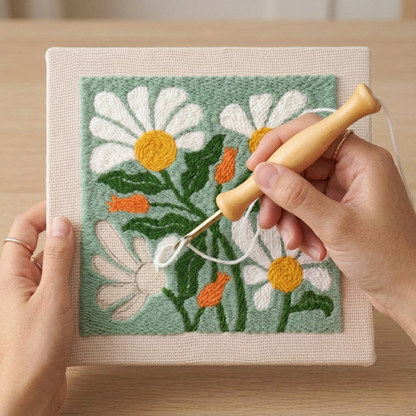 Stitch frame punch needle kit